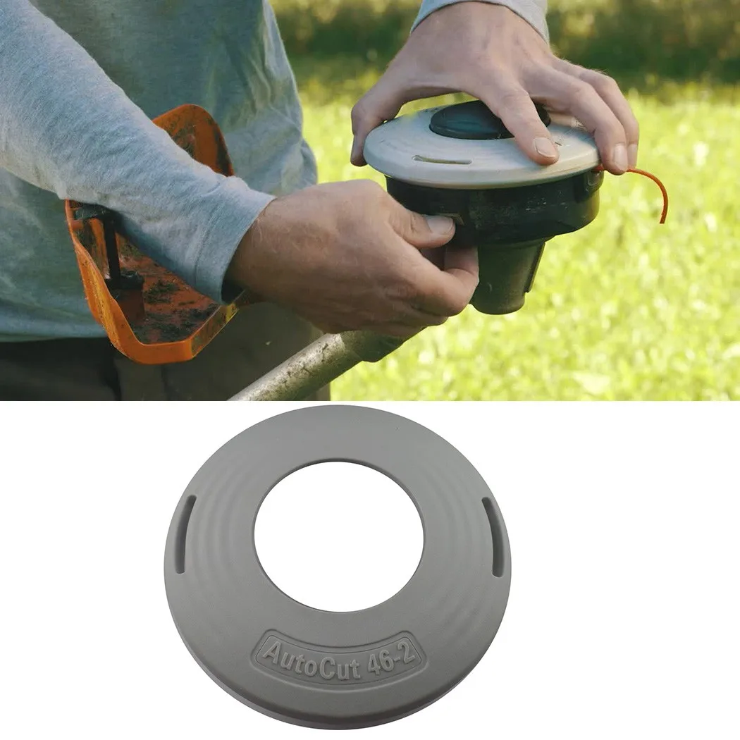 

Trimmer Head Spool Line Cap Cover For Stihl Mowing Head AutoCut 46-2 4003 713 9701String Strimmer Replacement Part Accs