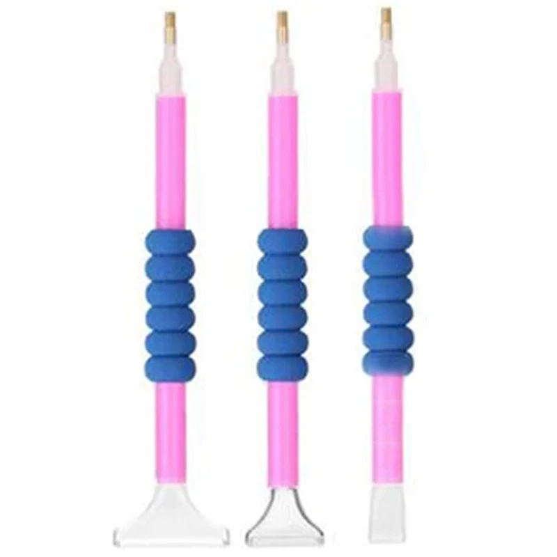 6 шт. 5D Бриллиантовая живопись искусственная ручка чехол защитные пальцы губка