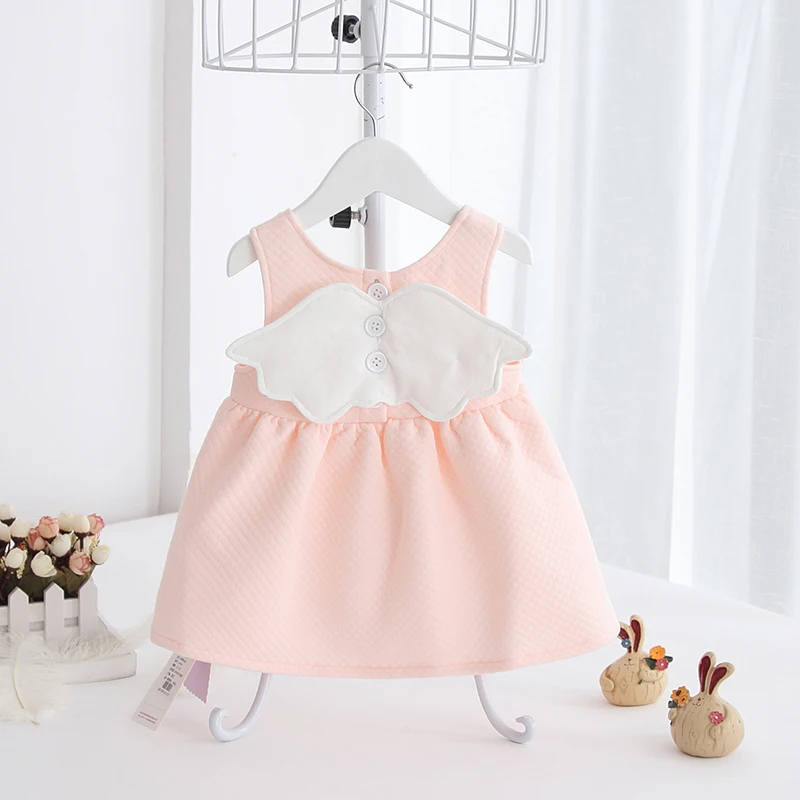 Детское Хлопковое платье без рукавов на возраст 0-2 года | Детская одежда и обувь