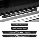 Наклейка для FAW Group, Besturn, Junpai, Bora Vita, Xiali, Hongqi, адмирал, автомобильные защитные наклейки на пороги, аксессуары