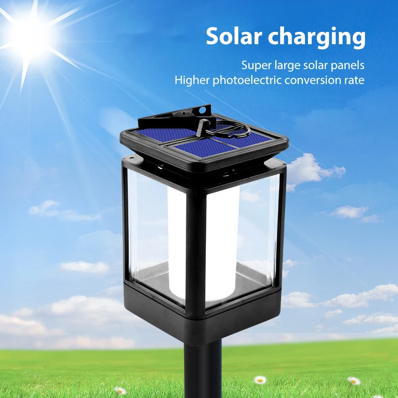 Светодиодный Солнечный свет лампы Открытый фонарь огни Водонепроницаемый