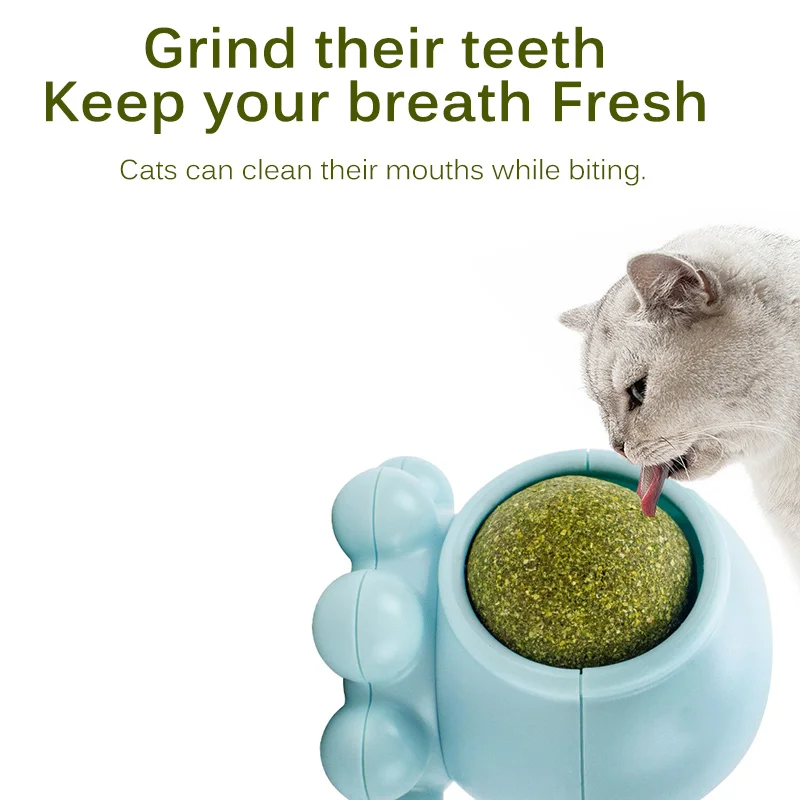 Игрушки для кошек забавная игрушка вращающаяся на 360 градусов молярная зубная