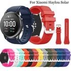 Силиконовый спортивный ремешок 22 мм для смарт-часов Haylou Solar LS05, браслет для XiaoMi Haylou Solar, ремешок для часов Correa