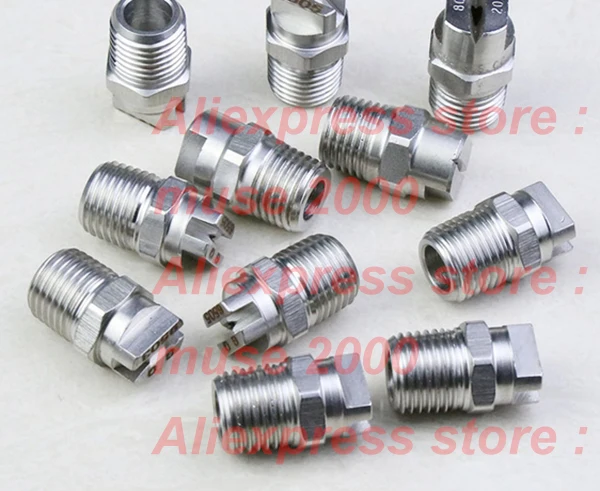 1/4 дюйма 95 угол потока плоский вентилятор Распылительная насадка из нержавеющей