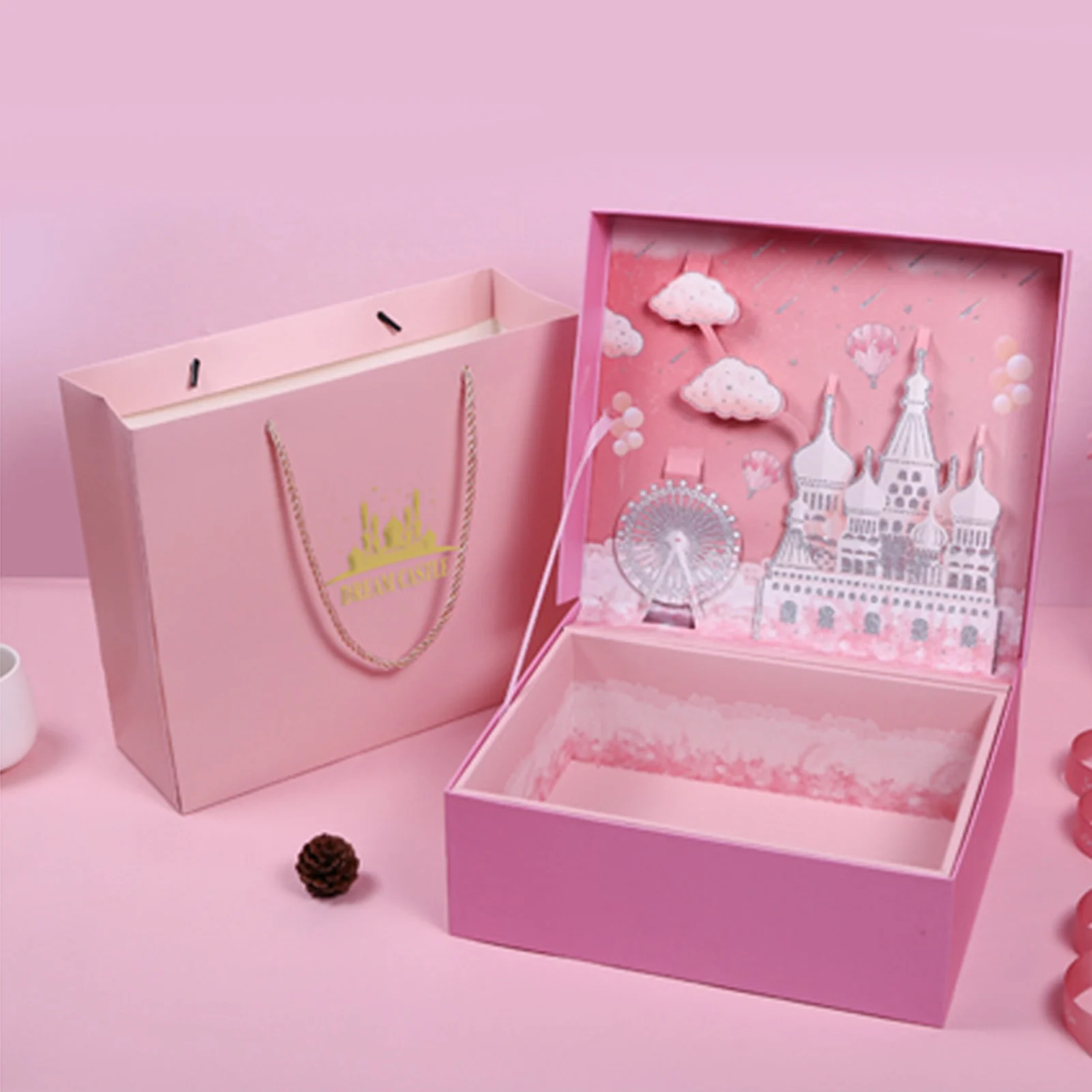 Подарочная коробка на День святого Валентина новый год Рождество праздник