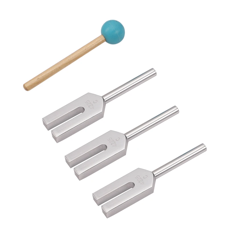 4 шт./компл. из алюминиевого сплава Ангел Кристалл тюнинг вилка 4096 Гц/4160 Гц/4225 Гц