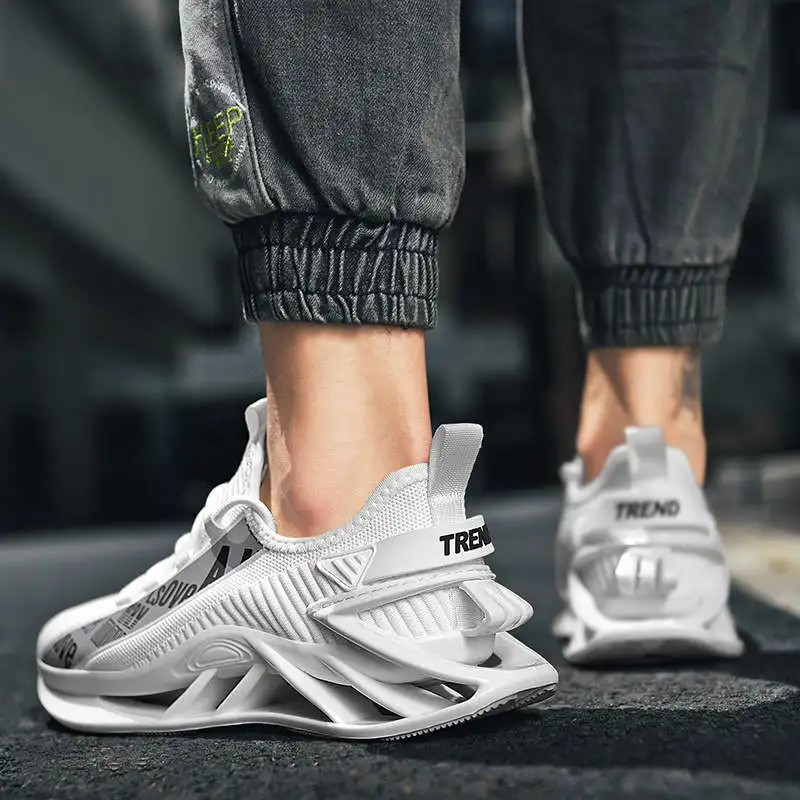 

New Men's Running Sneakers 34-43 Sports Shoes Man Wide-Footed Men's Original Sneakers Shock Absorber Sneakers Man Sport Tennis