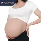 Силиконовый костюм для беременных Roanyer, искусственный живот для беременных, Модернизированный реалистичный костюм-Трансвестит, искусственная кожа для беременных 10 месяцев, фетиш