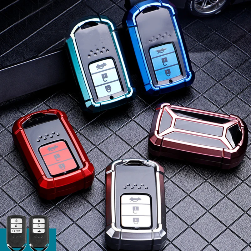 

1 Pcs Soft TPU Smart Remote Key Case Fob Cover Holder Protector For Honda Accord Civic CRV Jazz Crosstour Styling Accessories