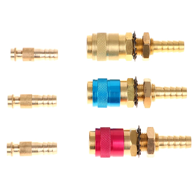 

Water Cooled Gas Adapter Quick Connector Fitting For TIG Welding Torch Or MIG