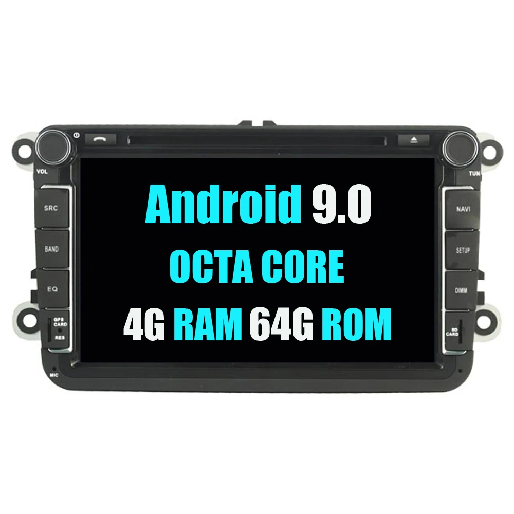 PX5 Android 9.0 Для VW Golf Plus MK4 MK5 EOS Passat B6 B7 CC Jetta Caddy Android 9,0 Автомобильный DVD Радио стерео Мультимедиа навигатор головное устройство - Цвет: PX5 Android 9.0