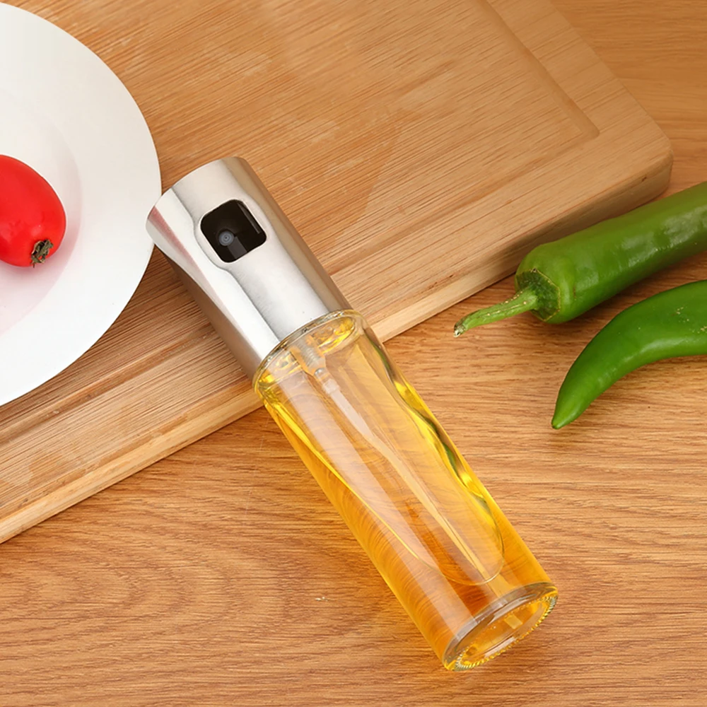 Стеклянный пищевой распылитель для масла кухонный масло выпечки