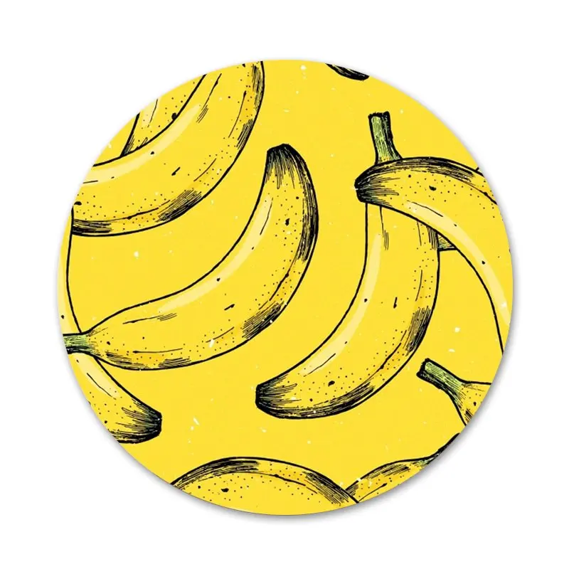 Банан значок на булавке декоративные Броши Металлические Значки для одежды