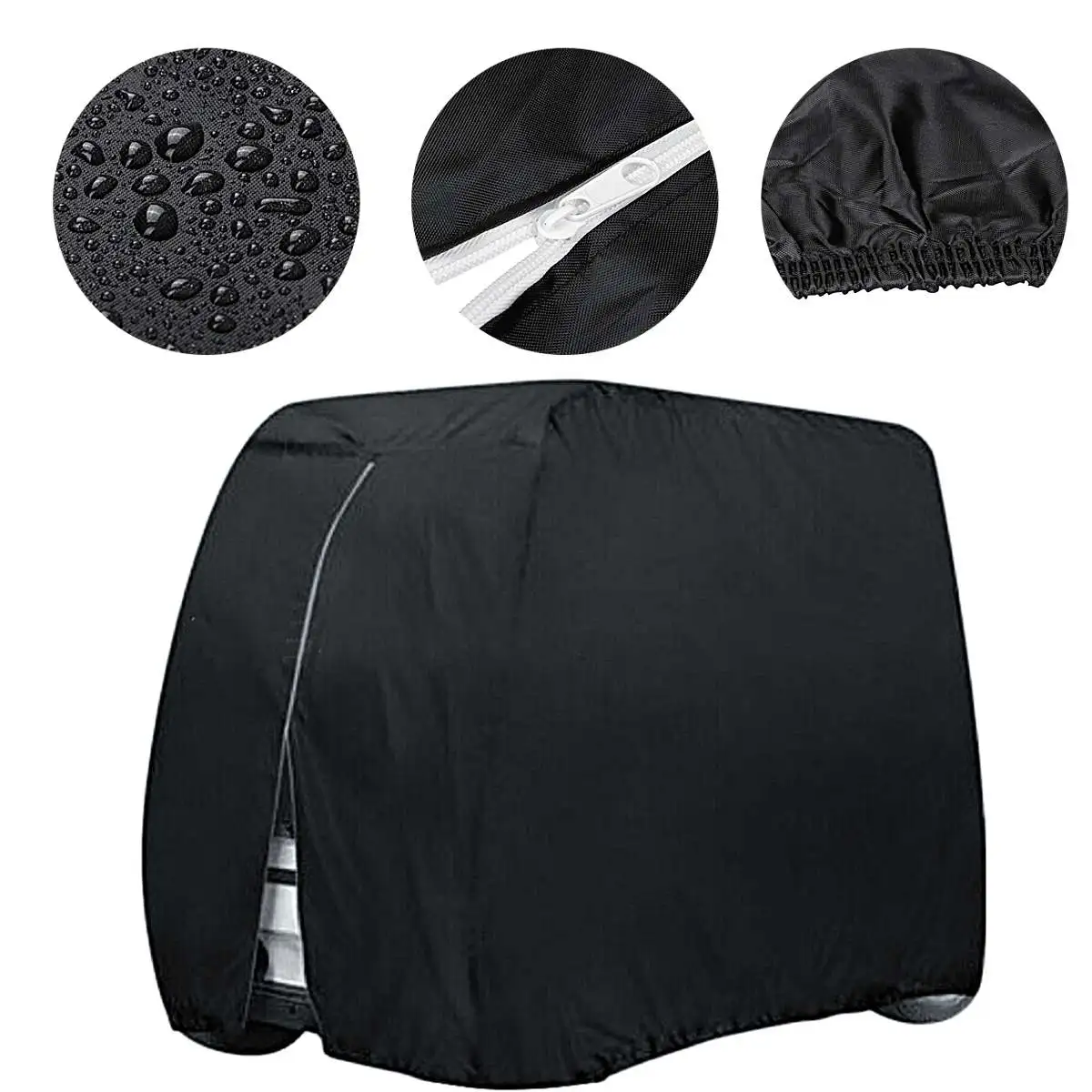 210D Waterproof Oxford Cloth PVC Golf Car Cart Dust Cover For Club Rain Snow Dustproof Covers Yamaha EZ Go | Автомобили и