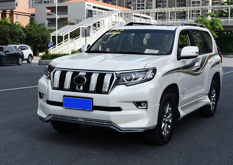 ABS хромированные внешние аксессуары Передняя решетка крышка планки для Toyota Land