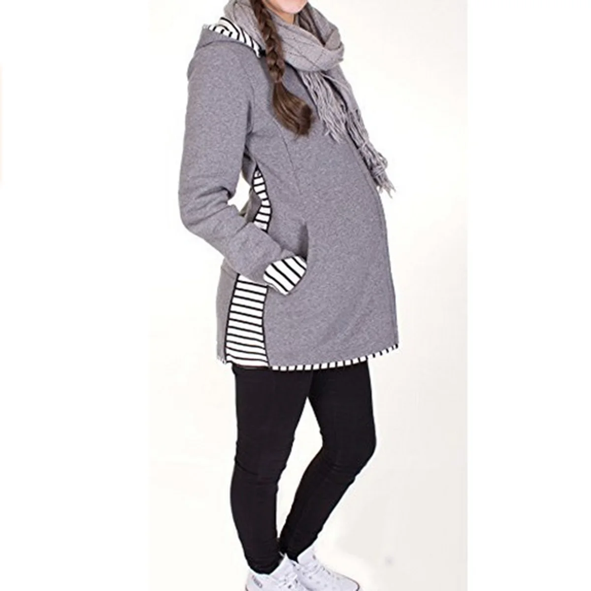 Верхняя одежда для переноски малышей толстовки беременных многофункциональное