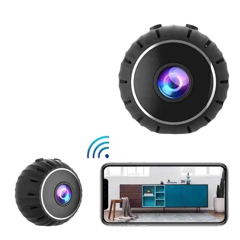 

Wi-Fi беспроводная HD 1080P IP портативная мини-камера 360 активная камера ночного видения с датчиком обнаружения движения видеокамера