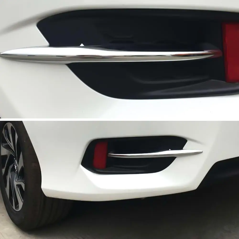 Водонепроницаемый противотуманный светильник хромированный задний Накладка