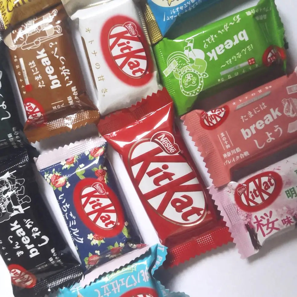 

12 шт. японский набор kat mix flavor