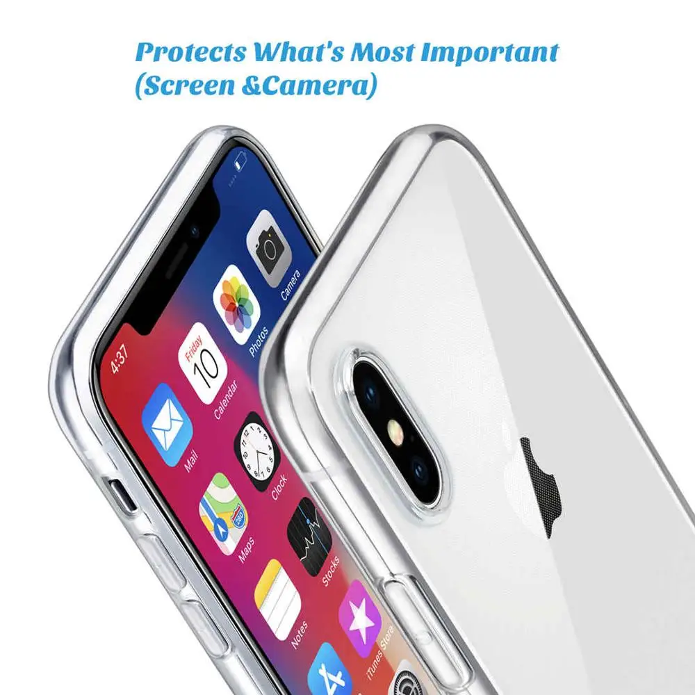 Прозрачный чехол для iPhone 7 Plus мягкий силиконовый из ТПУ 11 Pro Max XSMAX XR XS X 8 6 S |