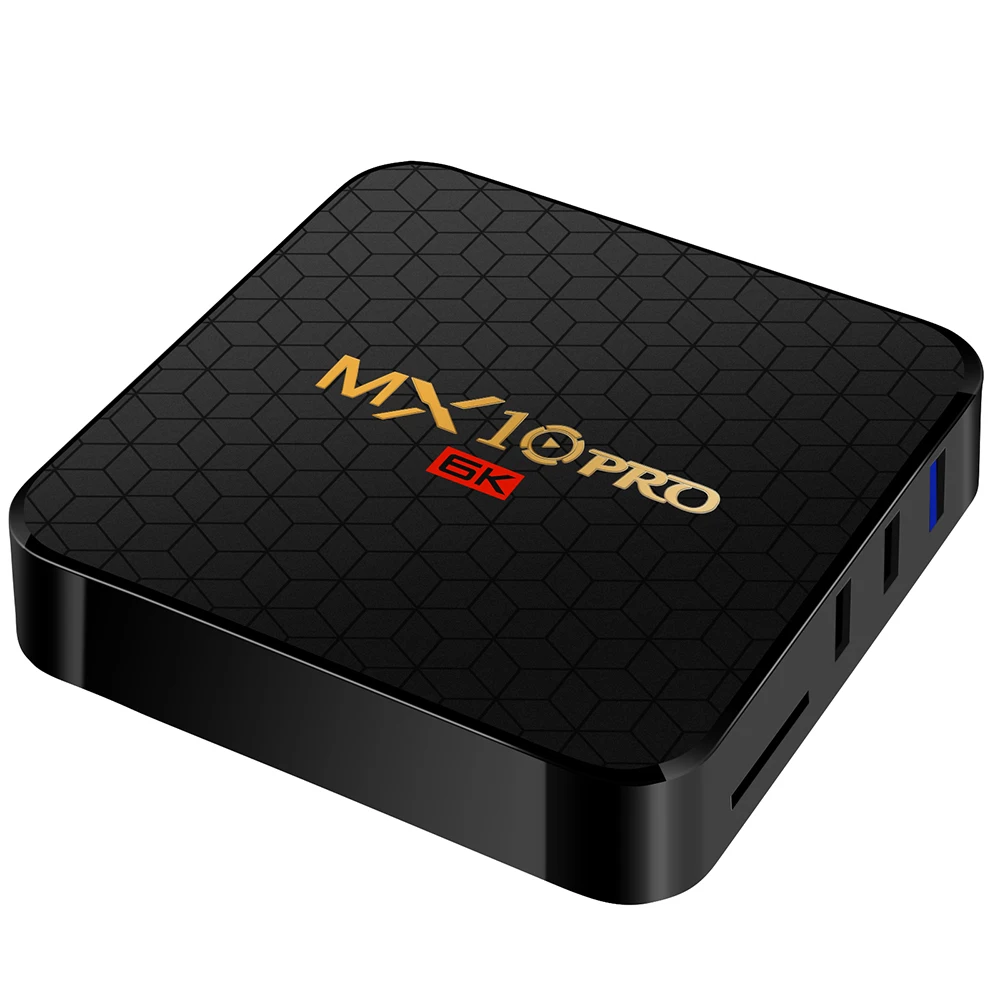 ТВ-приставка MX10 PRO на Android 9 0 4 Гб ОЗУ 32 64 ПЗУ четырехъядерный процессор Allwinner H6