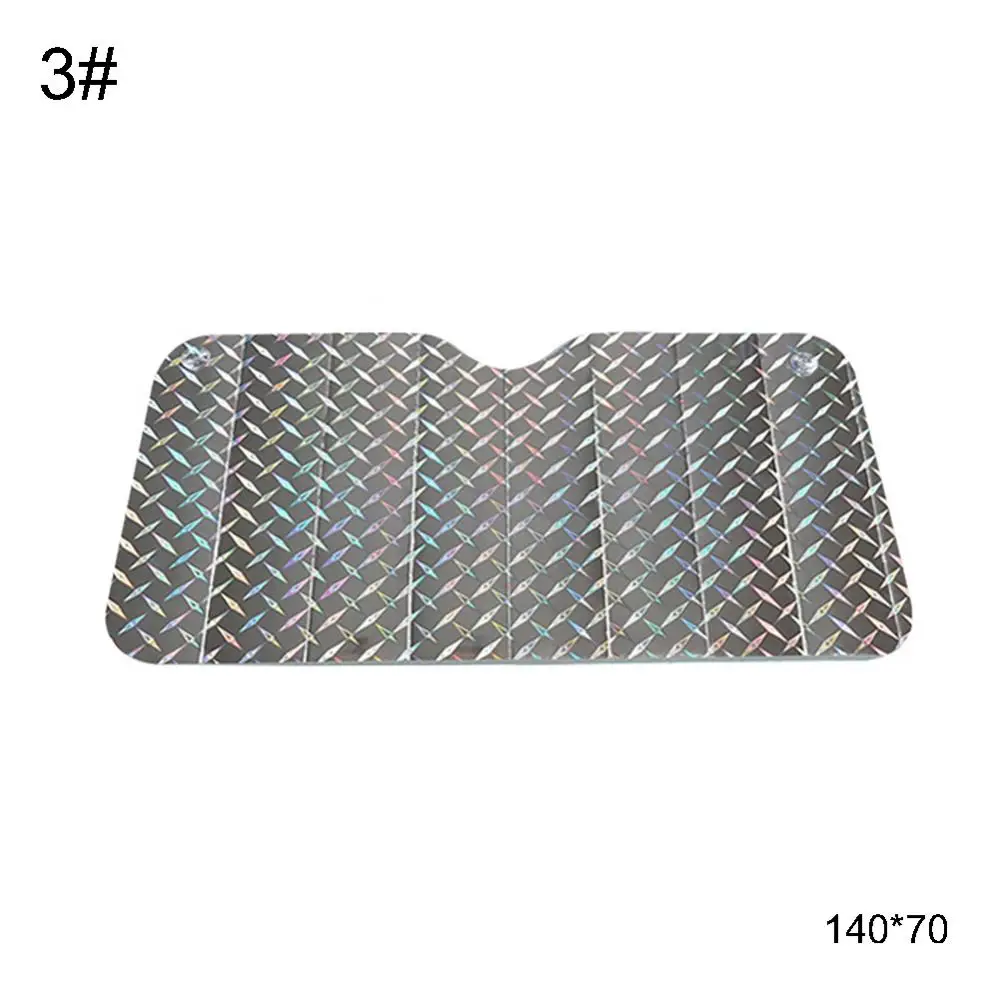 

Car Foldable Front Windshield Sun Shade Laser Thicken Anti-UV Dust Rain Cover Protector Car Exterior Accessories Block Sunlight
