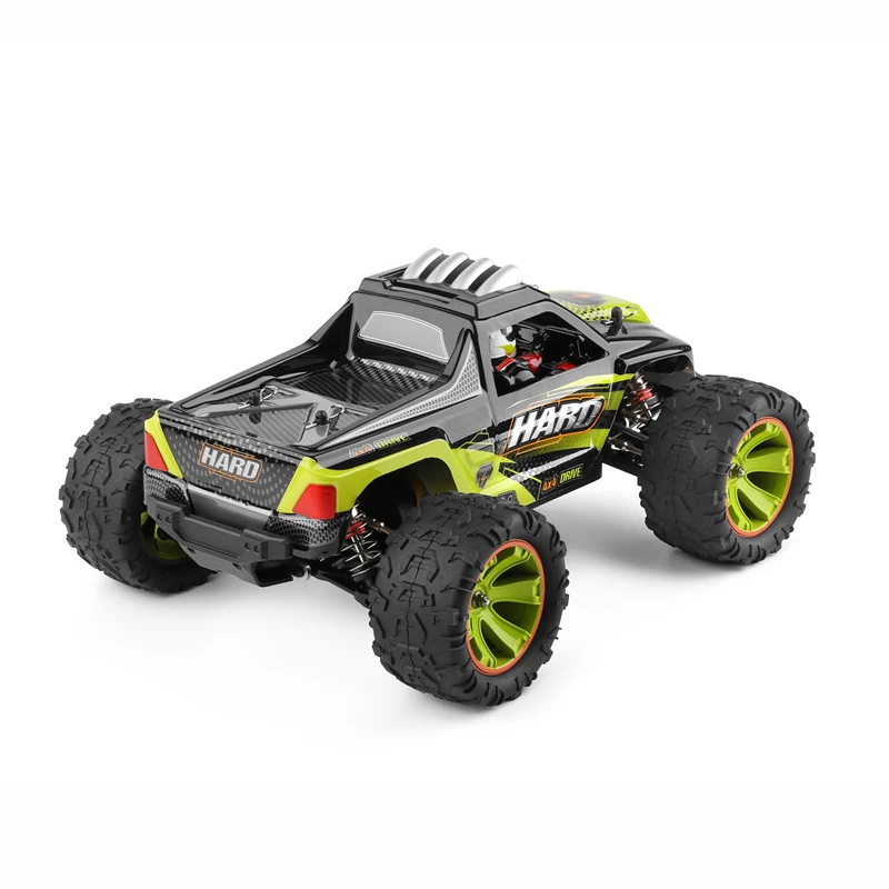 Wltoys-coche de carreras teledirigido 4WD, veh&iacute;culo de aleaci&oacute;n de Metal, trepador de Control remoto, modelo RTR, regalos para ni&ntilde;os, 144002, 50 km/h, 1:14, 2,4 Ghz-2