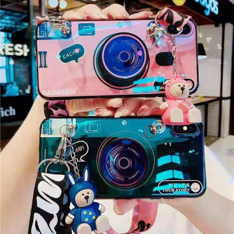 Чехол для телефона с Blu Ray камерой huawei P30 P20 P10 P9 Pro Lite Y9 Y7 Y6 Y5 2019 складной кронштейн