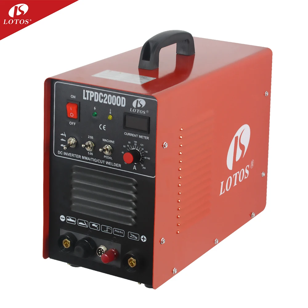 

Lotos ltpdc2000d gas tig arc welding machine 220v use plasma cutter combo 3 in 1 welder price for thanksgiving sale gift