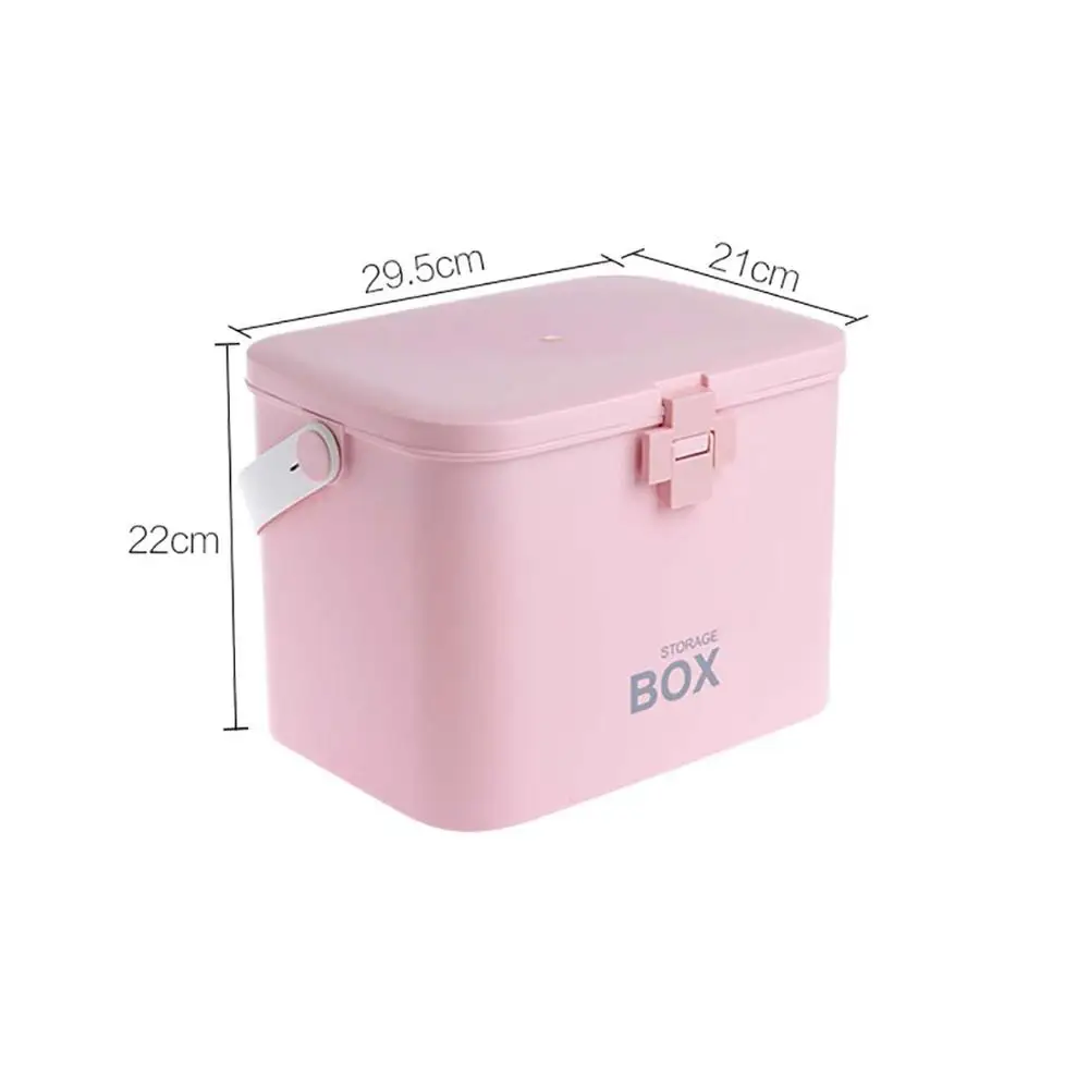 2 х Уровневый контейнер для хранения лекарств портативный набор первой помощи