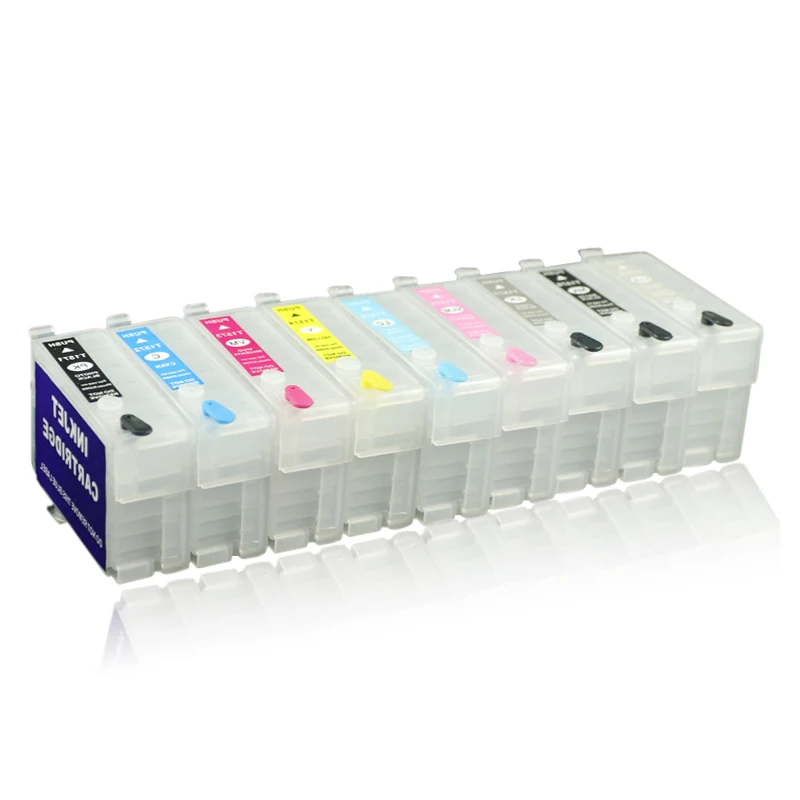 Совместимый T7601 T7602 7603 7604 7605 7606 7067 7068 7609 для Epson Surecolor P600 многоразовые картриджи