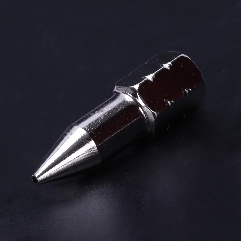 

5 x 9mm Female Thread Diameter 9mm Conic Grease Gun Nozzle Coupling Silver Color