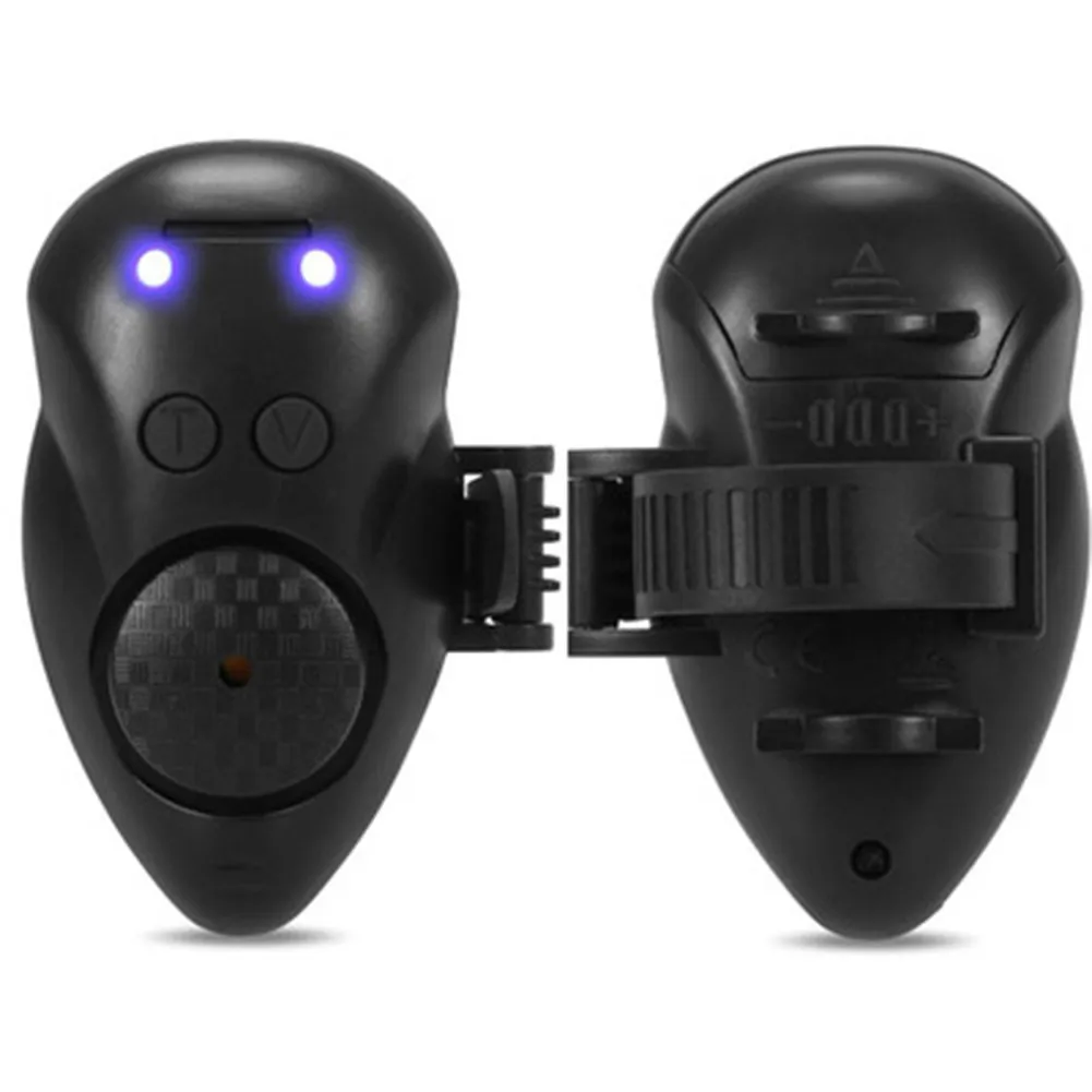 

Fishing Electronic Bite Alarm Bell Signalizator Carp Fish Indicator Alert With LED / Sounds Battery Include Volume Control