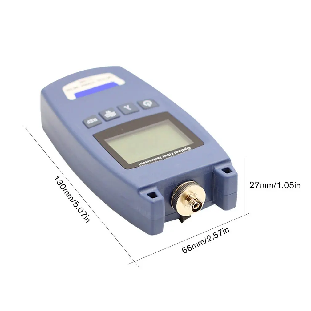 Mini Portable FTTH Optical Power Meter OPM Optic Fiber Cable Tester -70dBm~+10dBm SC/FC Universal Connector TL-520 | Инструменты