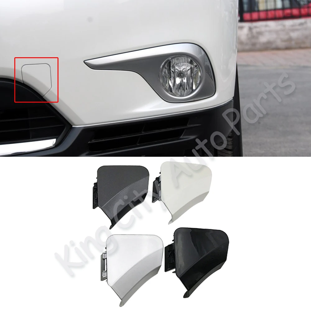 CAPQX для TOYOTA Highlander 2009 2015 передний бампер буксировочный крюк крышка переднего