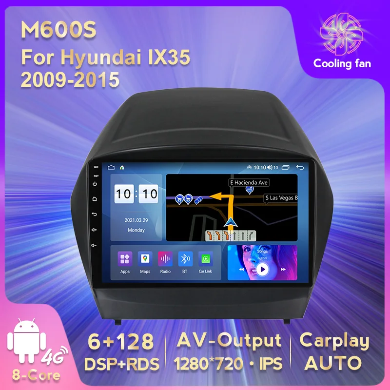 

Suitable for Hyundai IX35 2009-2015 CarHD Intelligent Multimedia Android System Support Original Car Information GPS Navigation
