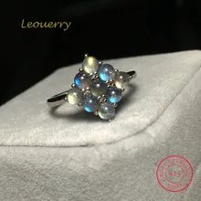 Leouerry открытые кольца из стерлингового серебра 925 пробы с