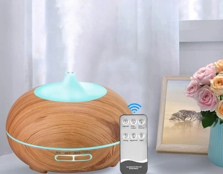 

Электрический аромадиффузор 400 мл увлажнитель воздуха с дистанционным управлением распылитель тумана распылитель эфирный распылитель со ...