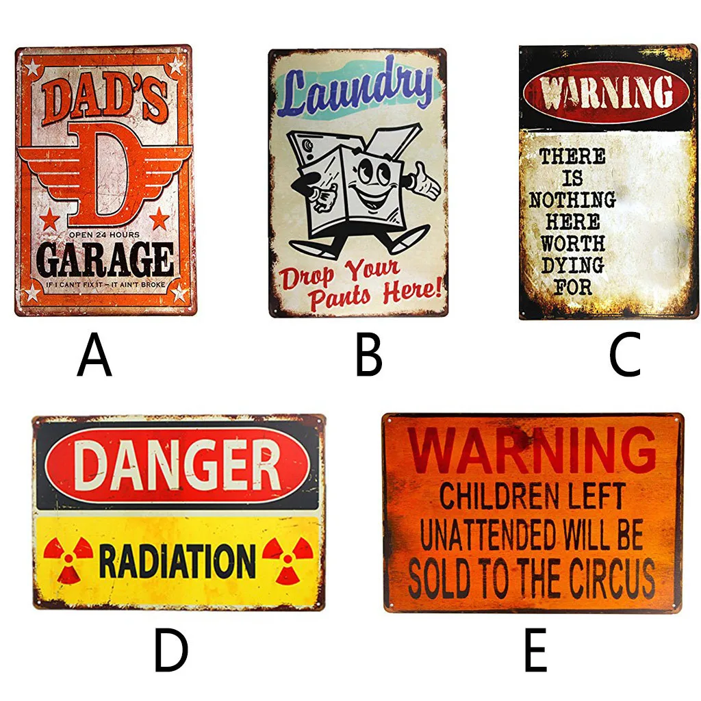 Креативная железная гирлянда доска бар клуб кафе гараж магазин украшение на