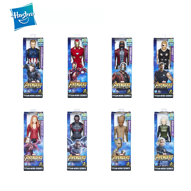 Hasbro Marvel Мстители Бесконечность войны Starforce супер герой 1" эндшпиль Титан герой серии человек паук Железный человек енот Доктор Стрэндж