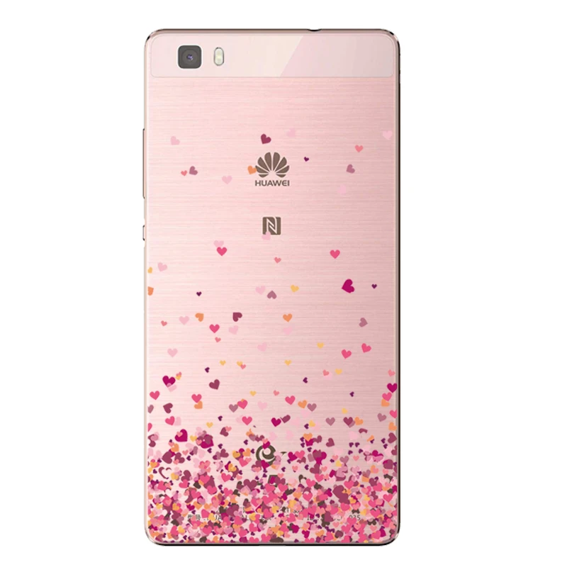DS-LOVEHUI чехол для huawei P8 Lite мягкий из силиконового материала TPU защитное заднее