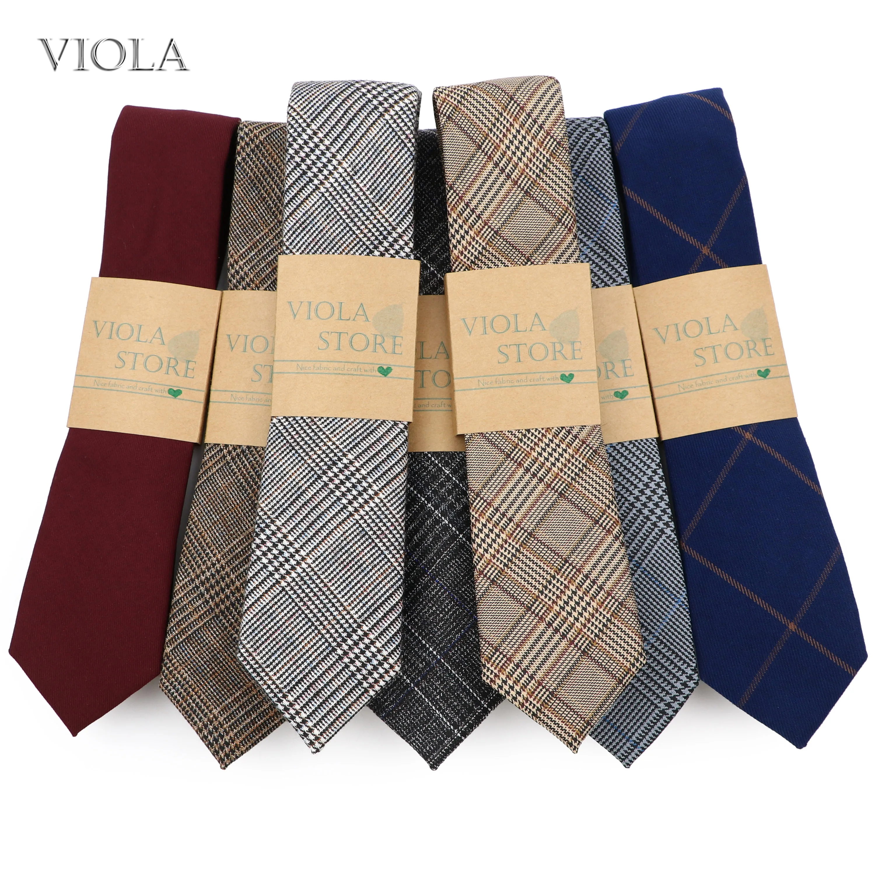 Галстук мужской шерстяной в полоску классический коричневый темно красный 6 см