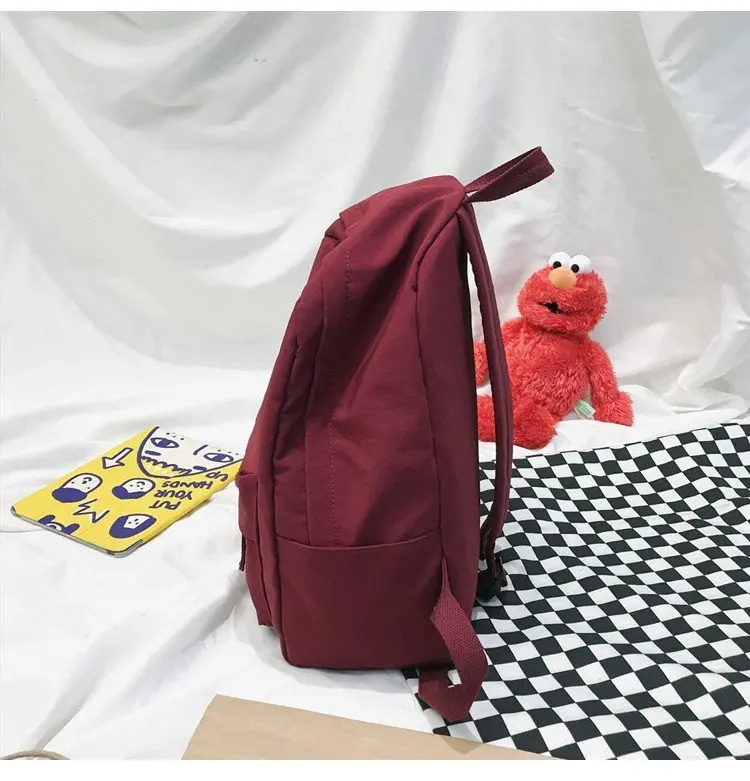 Нейлоновый рюкзак для девочек ученик средней школы молодежный повседневные