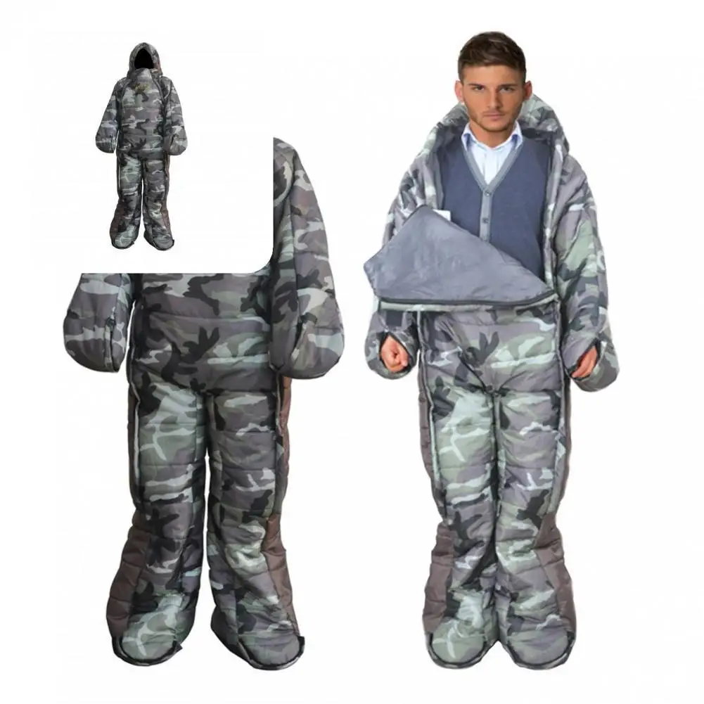 

Аксессуар, полезное оборудование для кемпинга, ветрозащитный спальный мешок из полиэстера, удобный спальный мешок для взрослых