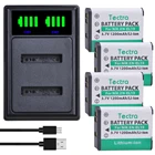 EN-EL19 ENEL19 EL19 литий-ионный аккумулятор + двойное зарядное устройство со светодиодной подсветкой для Nikon Coolpix S32 S33 S100 S2500 S2750 S3100 S3200 S3300 S3400 S3500