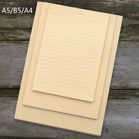 50 sheets a5b5a4 retro kraft paper party massage writing letter stationery vintage note craft paper painting packaging paper