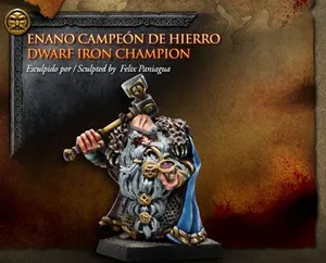 Модельный комплект из смолы аватары войны карлик Чемпион воин