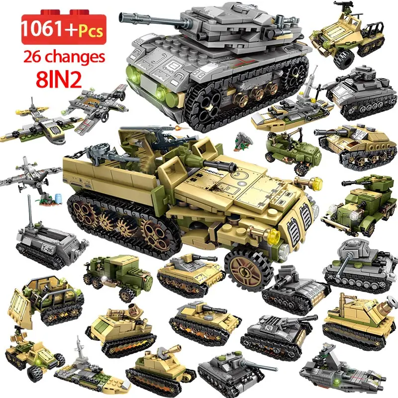 1061 шт империй стальных конструкторов армейские строительные блоки для