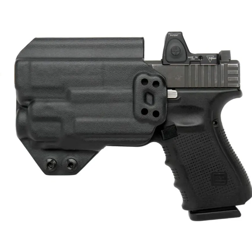 Карбоновое волокно kydex кобура IWB внутри пояса для Glock G19 G25 G32 G23 G45 Mos Gen 3 4 5 Streamlight TLR 8