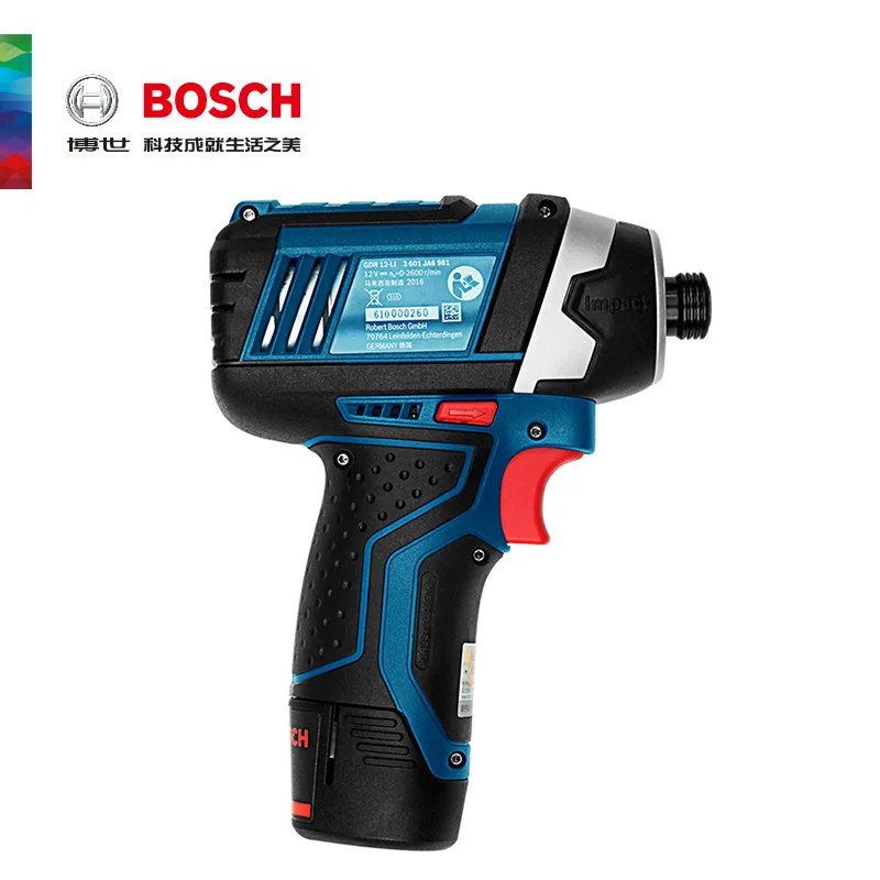 BOSCH GDR12 LI (одна батарея) электроинструмент 12 В аккумуляторная электрическая